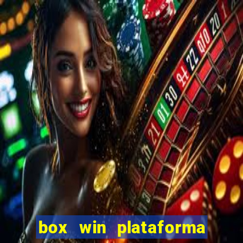 box win plataforma de jogos